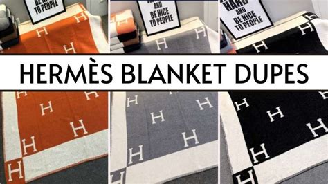 black hermes blanket dupe